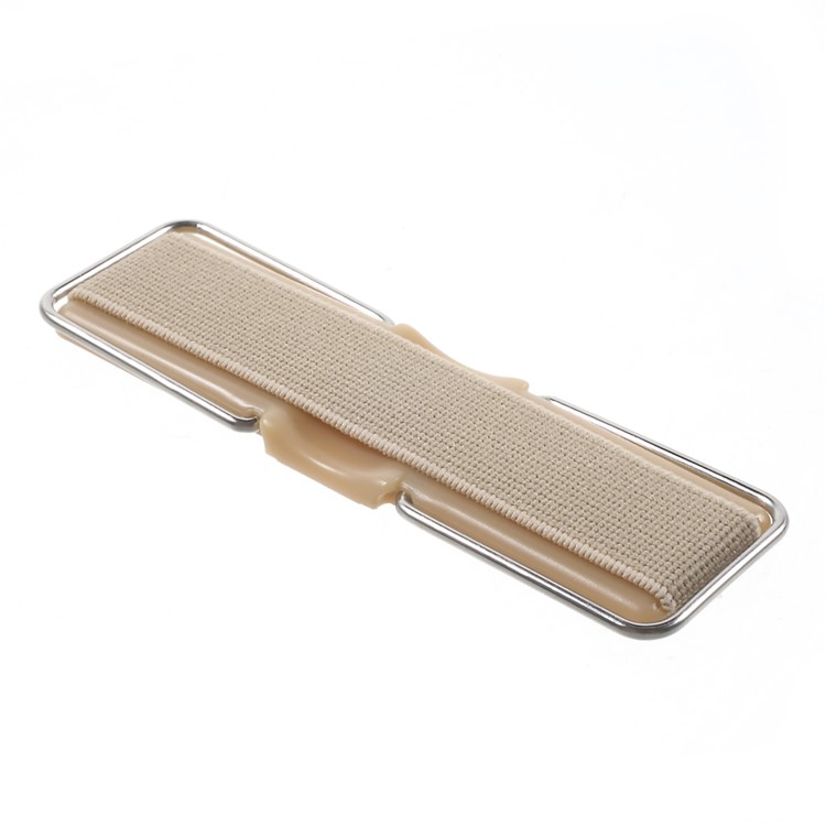 Elastic Band Finger Grip Phone Holder with Stand for Mobile Phones Tablets - Champagne-2