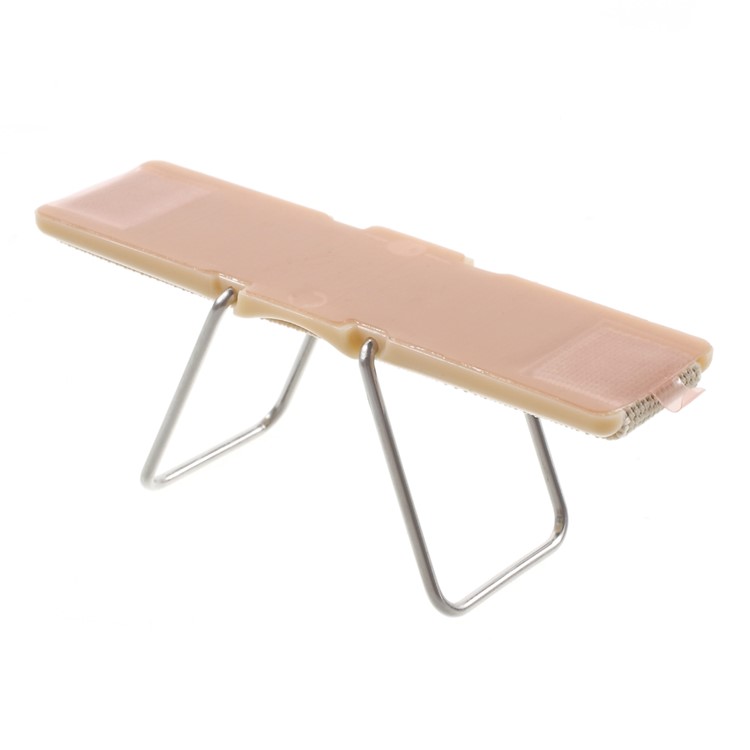 Elastic Band Finger Grip Phone Holder with Stand for Mobile Phones Tablets - Champagne-3