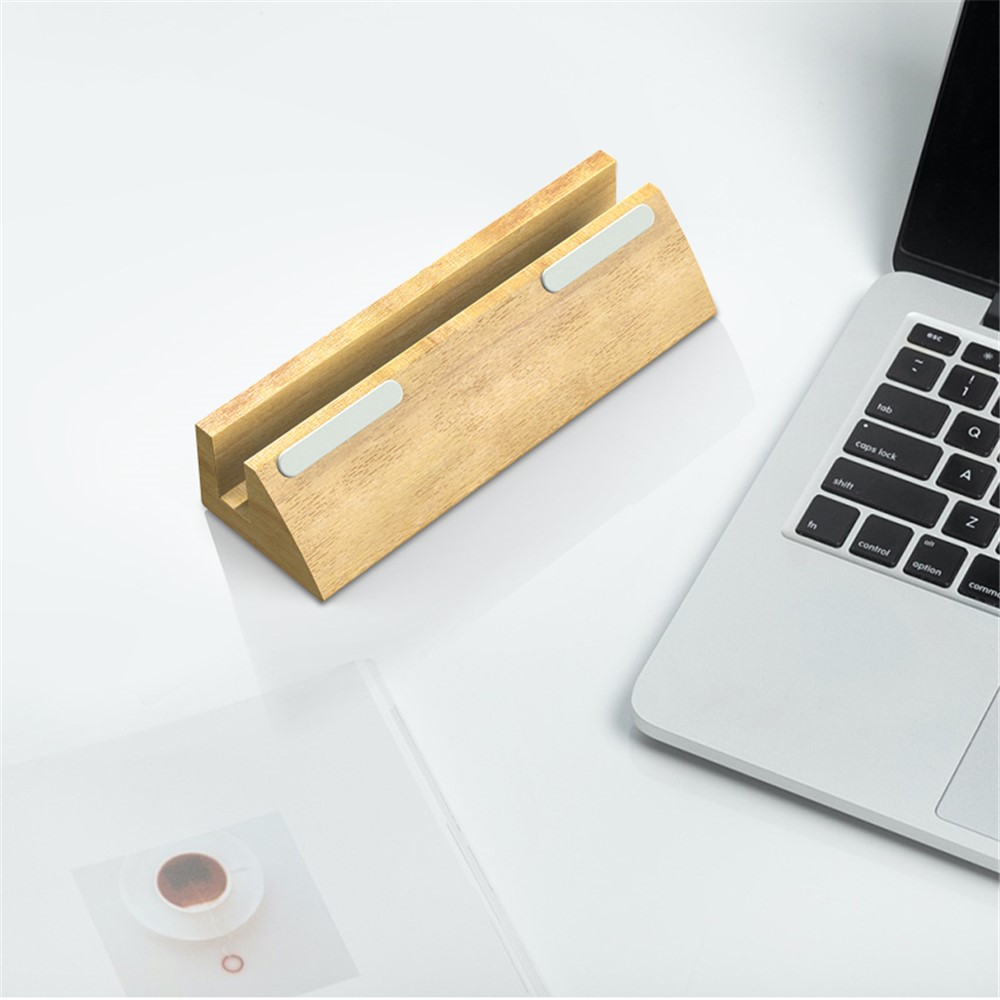 DIROSE Wooden Desktop Mount Stand for Notebook/Macbook-7