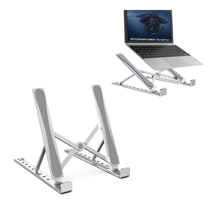 Portable Aluminum Alloy Laptop Holder Heat Dissipation Foldable Tablet Computer Stand-1