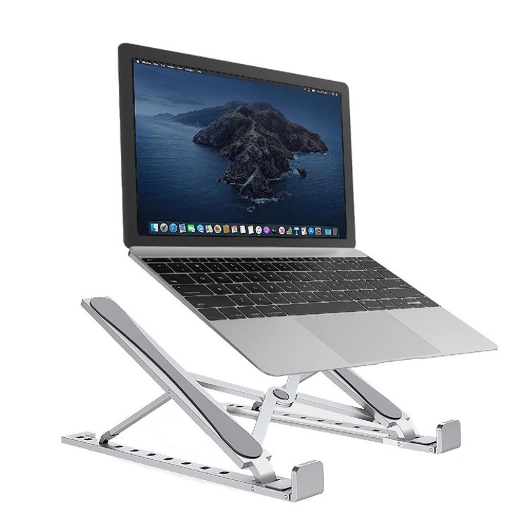 Portable Aluminum Alloy Laptop Holder Heat Dissipation Foldable Tablet Computer Stand-2