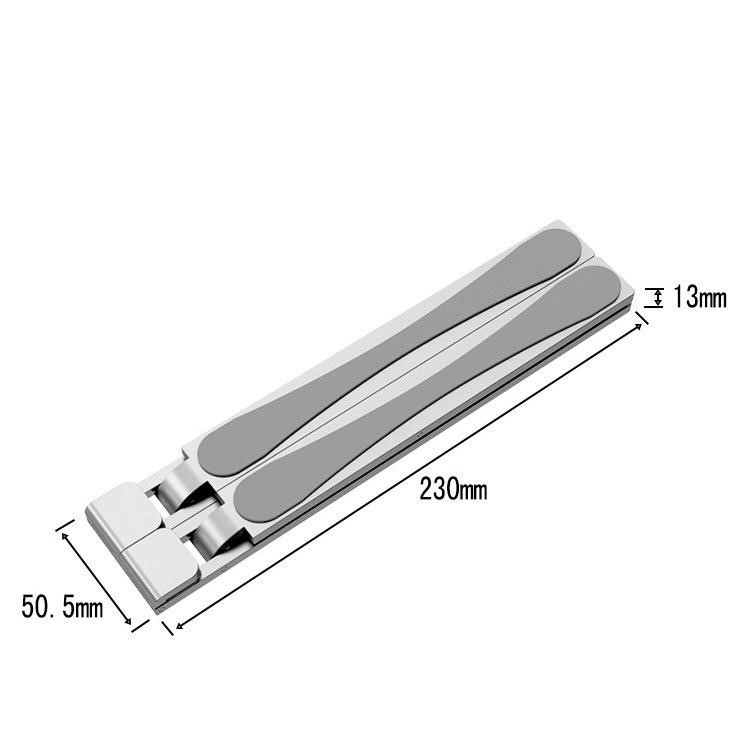 Portable Aluminum Alloy Laptop Holder Heat Dissipation Foldable Tablet Computer Stand-5