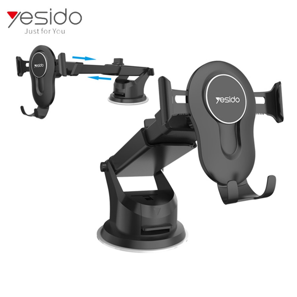 YESIDO C44 Universal Dashboard Car Phone Holder Bracket Mount for 3.5-6 inches Phones-7