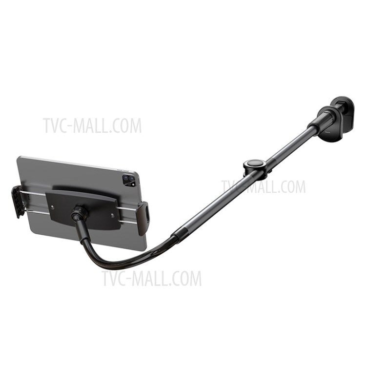 BASEUS Flexible Lazy Bracket Clamp Long Arms Mount Holder for 4.7-12.9 inches Smartphone and Tablet - Dark Grey-11