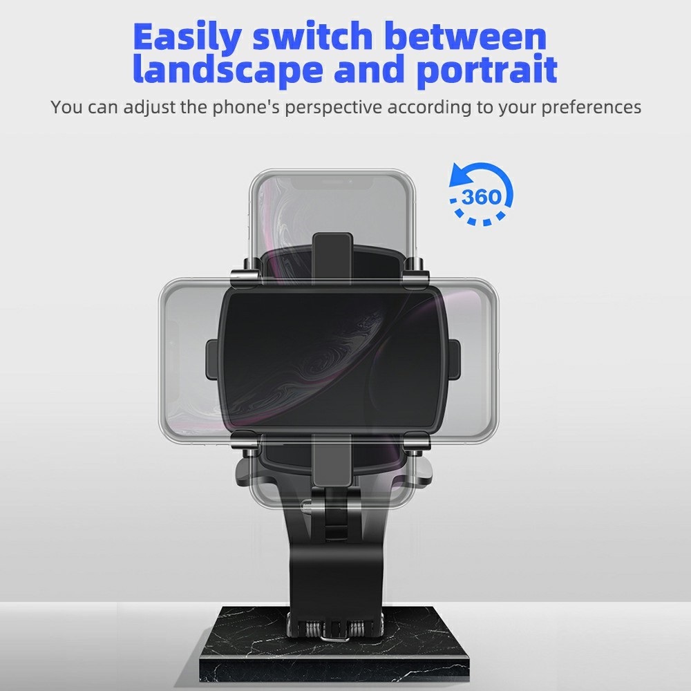 360 Degree Car Dashboard Holder Mount Bracket for Mobile Phone GPS Navigation-2