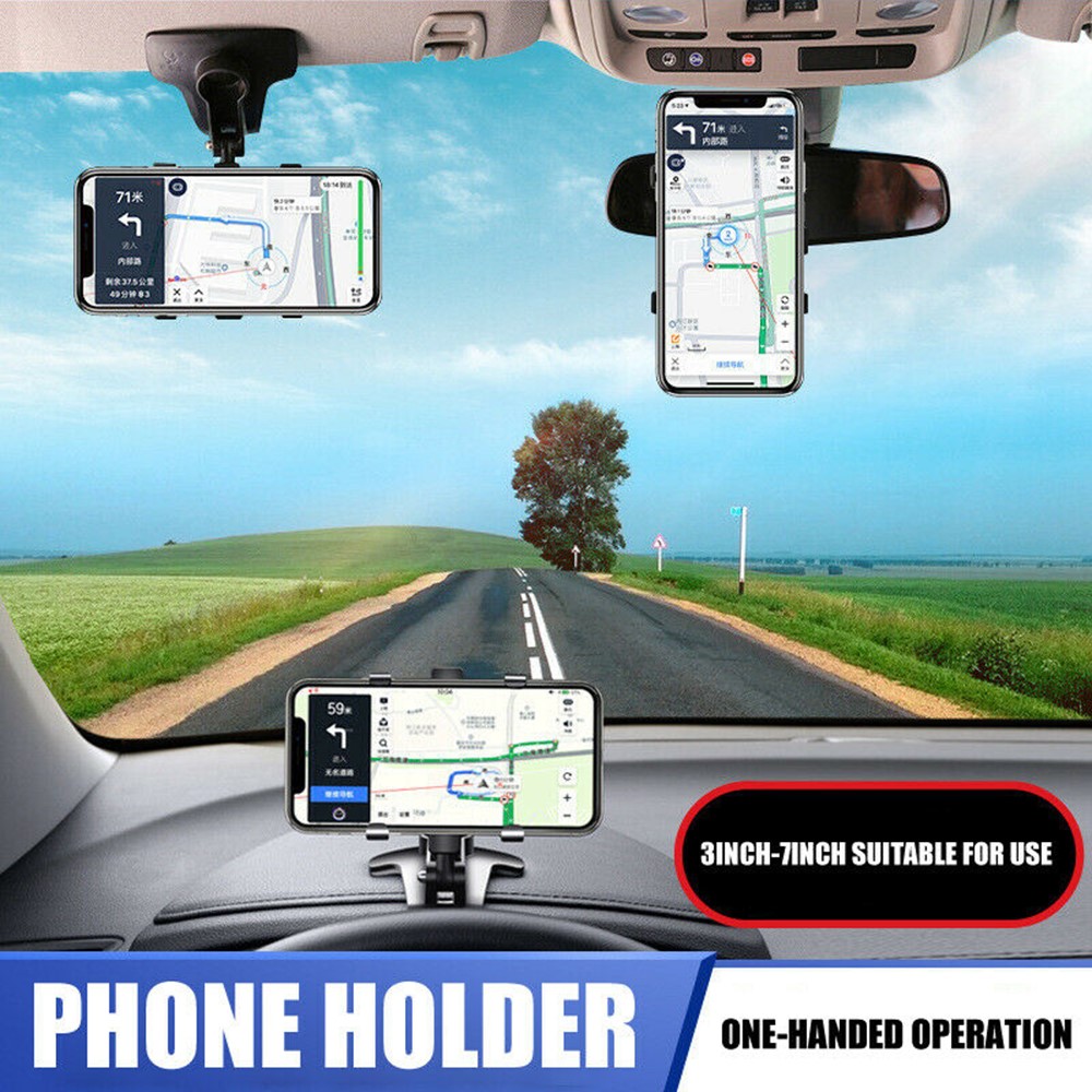 360 Degree Car Dashboard Holder Mount Bracket for Mobile Phone GPS Navigation-7