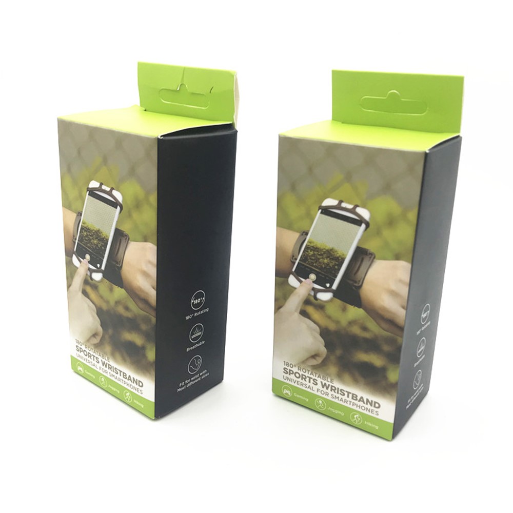 Detachable Rotatable Sports Wristband Phone Holder for Hiking Biking Walking Gym-3