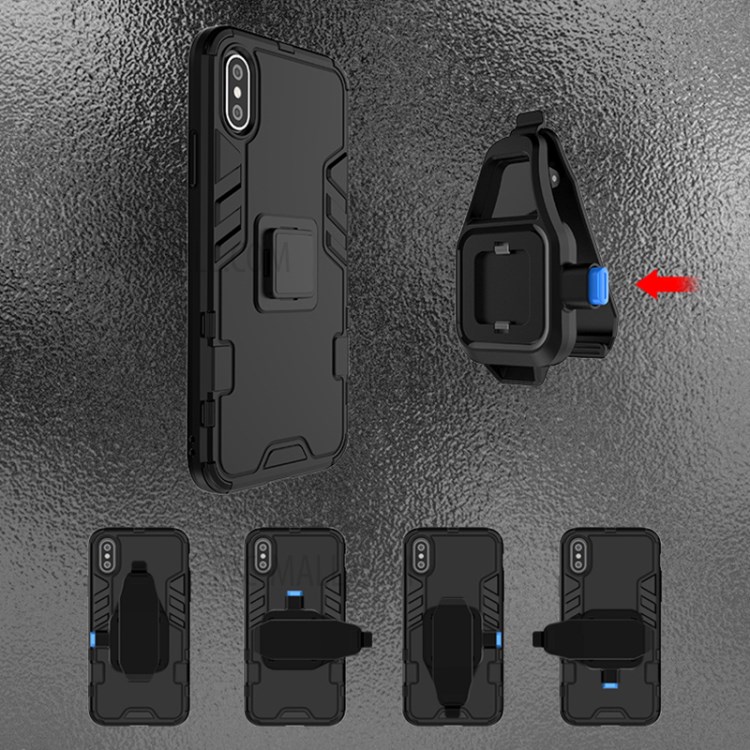 Convenient Back Panel Pocket Belt Clip Kickstand-2
