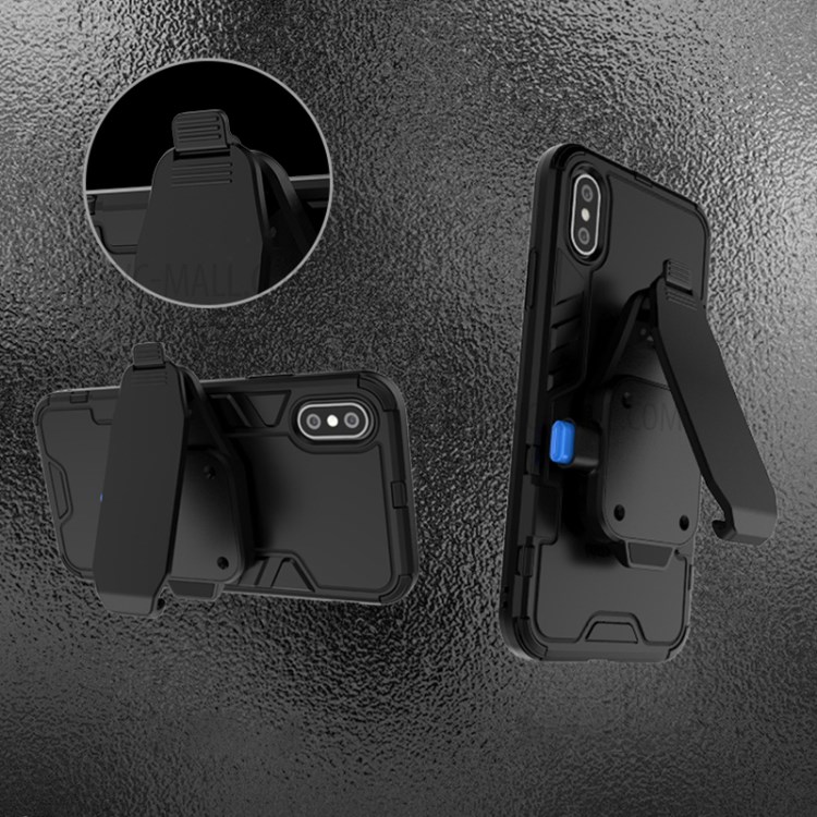 Convenient Back Panel Pocket Belt Clip Kickstand-3