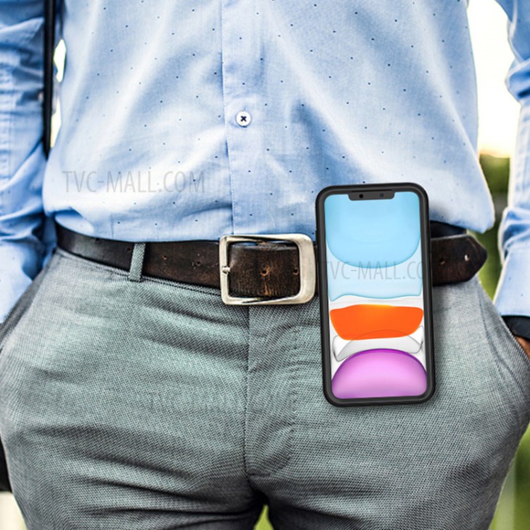 Convenient Back Panel Pocket Belt Clip Kickstand-6