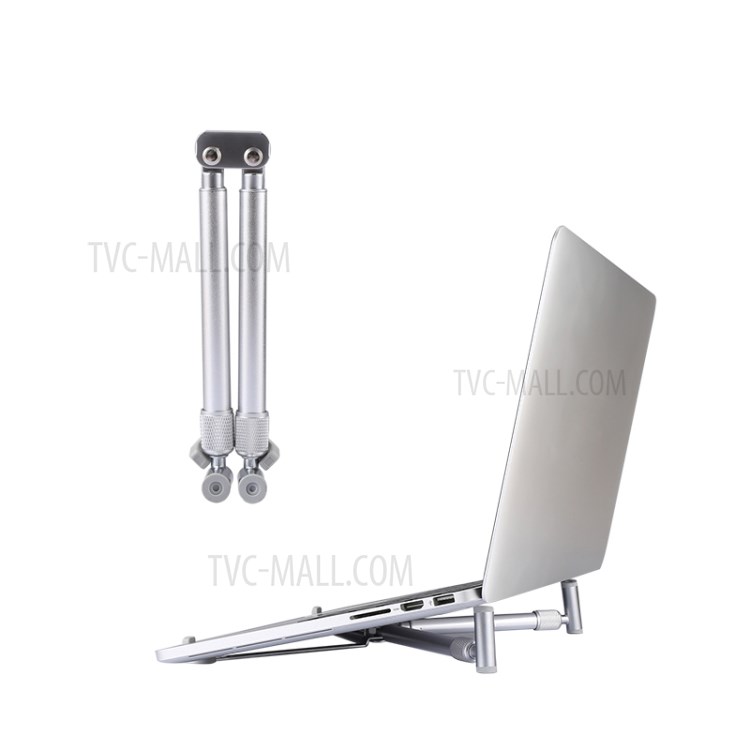 Adjustable Multiple Angle Laptop Table Stand Aluminum Alloy Foldable Computer Desktop Holder-1