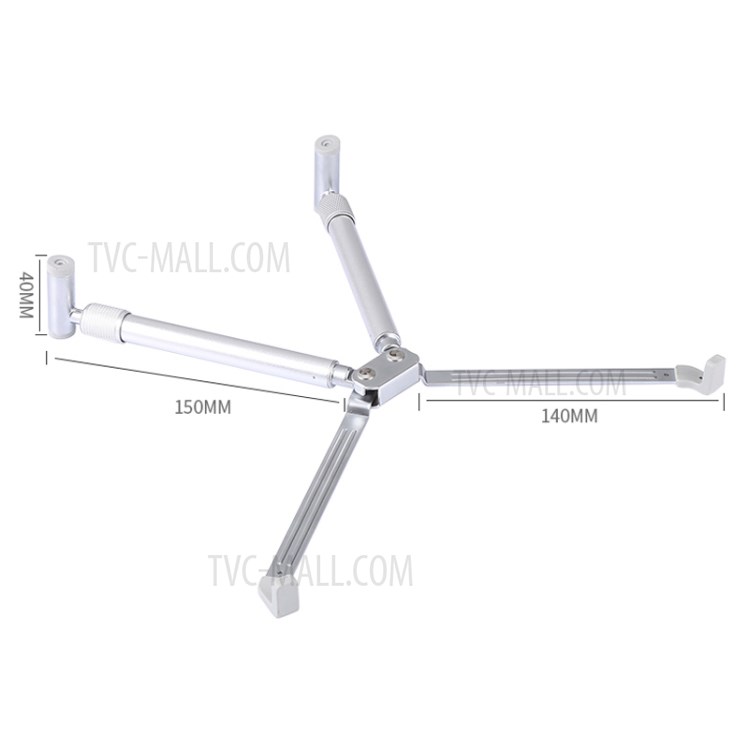 Adjustable Multiple Angle Laptop Table Stand Aluminum Alloy Foldable Computer Desktop Holder-4