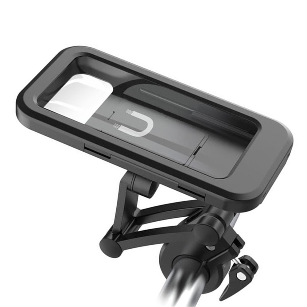 360 ° Rotation Écran Tactile Étanche Bicyclette De Téléphone Portable Support Avec Attraction Magnétique Intégrée