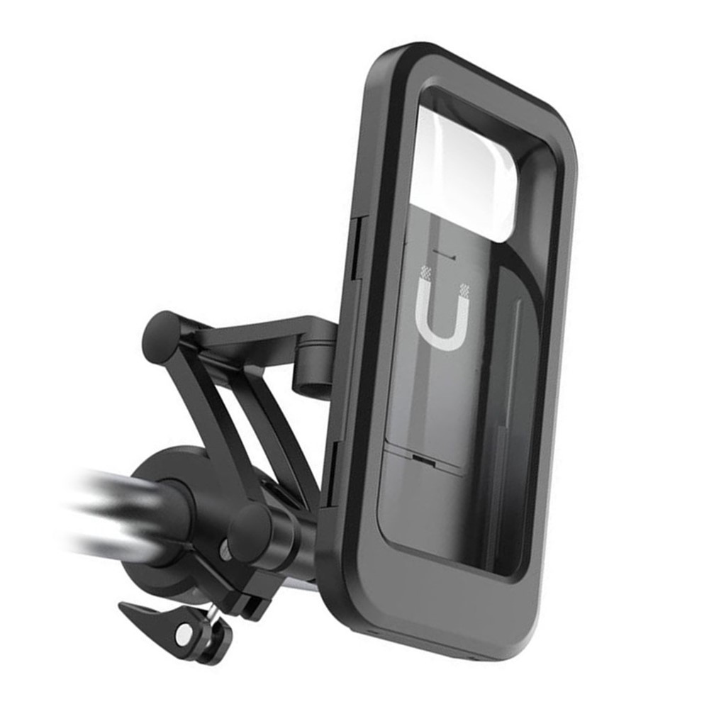 360 ° Rotation Écran Tactile Étanche Bicyclette De Téléphone Portable Support Avec Attraction Magnétique Intégrée