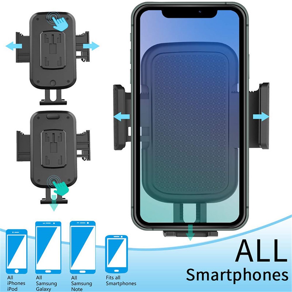 Universal Adjustable Car Cup Mount Phone Holder with Extra Long Neck for Cell Phone-4