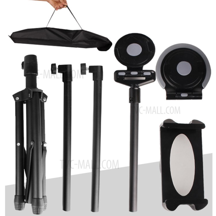 JYX-LP018 Retractable Adjustable Phone Tablet Tripod Stand for Selfie Live Broadcast-5
