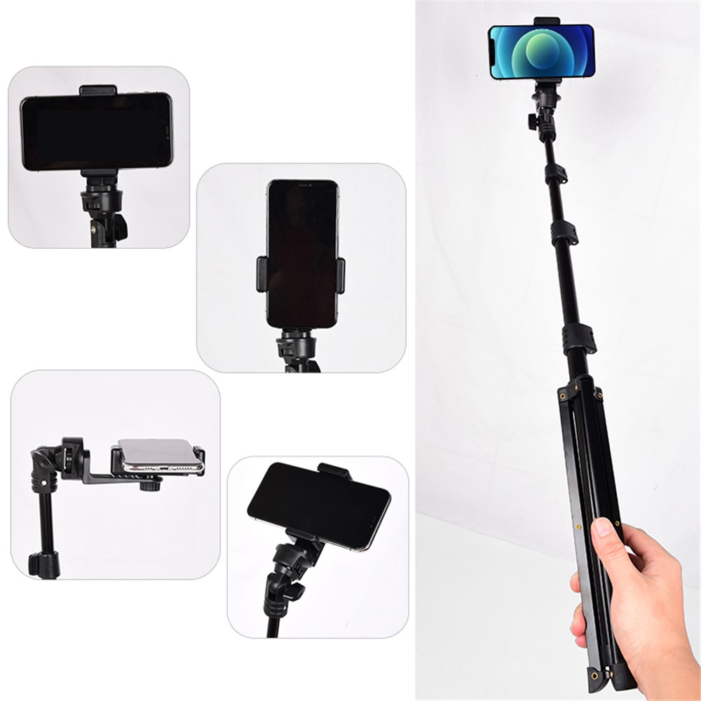 Portable Extendable Tripod Stand Selfie Stick for Cell Phone Digital Camera-4