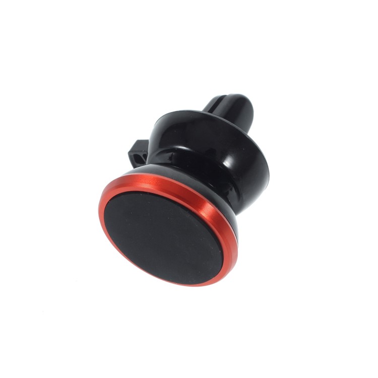 Magnetic Air Vent Car Mount Holder for iPhone 6/6 Plus Samsung Galaxy S6/S6 edge Etc - Red-4