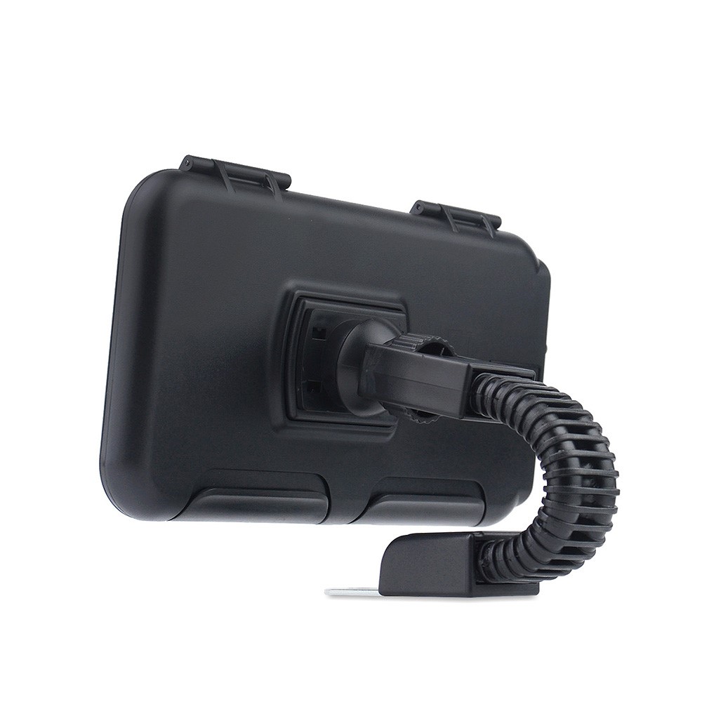 Bicycle Motorcycle Rearview Mirror Mount Phone Holder Waterproof Case for 4.7-6.8inch Cell Phone-9