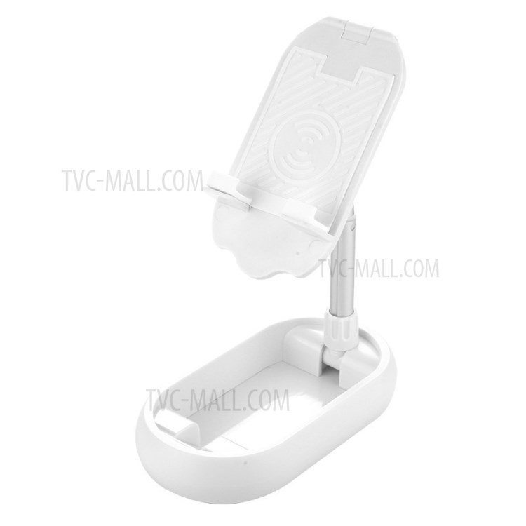 Universal Desktop Tablet Holder Folding Adjustable Phone Stand with Mirror-8