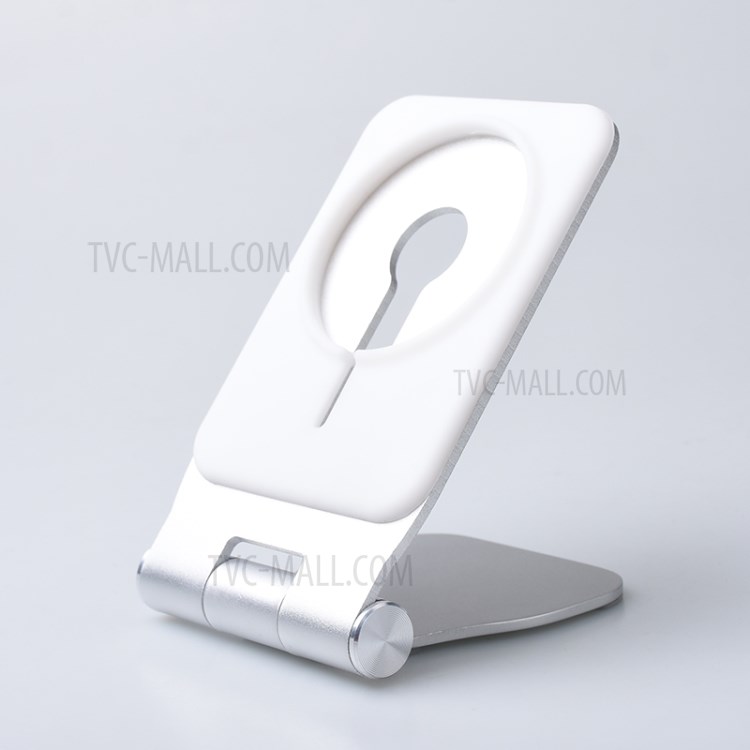 P15 Wireless Charger Holder Folding Desktop Mount for iPhone 12 Magsafe Charger, Rectangular-5