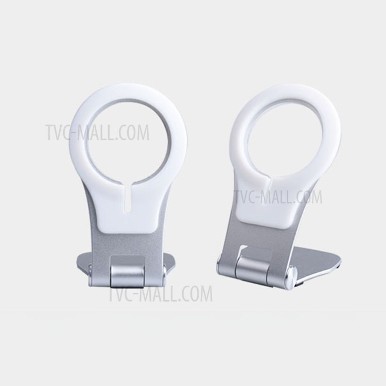 P15 Wireless Charger Holder Folding Desktop Mount for iPhone 12 Magsafe Charger, Round-7