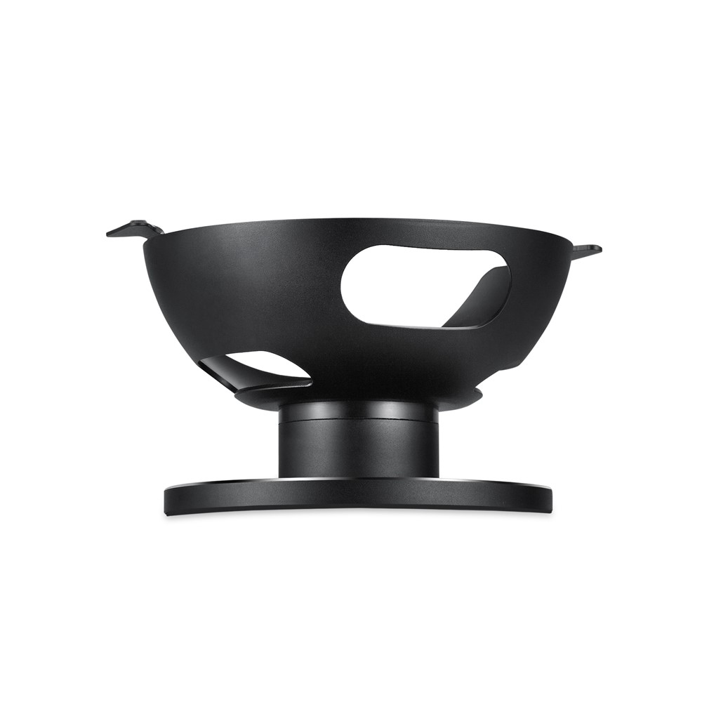 Aluminum Alloy Tabletop Holder Desk Stand Bracket Storage Rack for Echo Dot 4 Bluetooth Speaker - Black-5