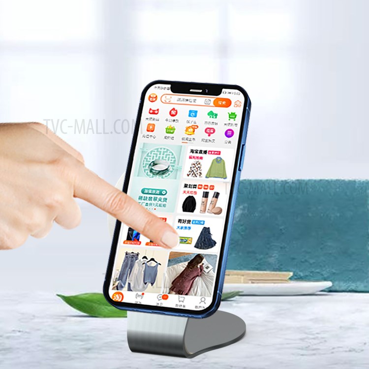 P14 Magnetic Wireless Charger Stand for iPhone 12 Pro Max Fast Charging Dock Station Phone Holder-4