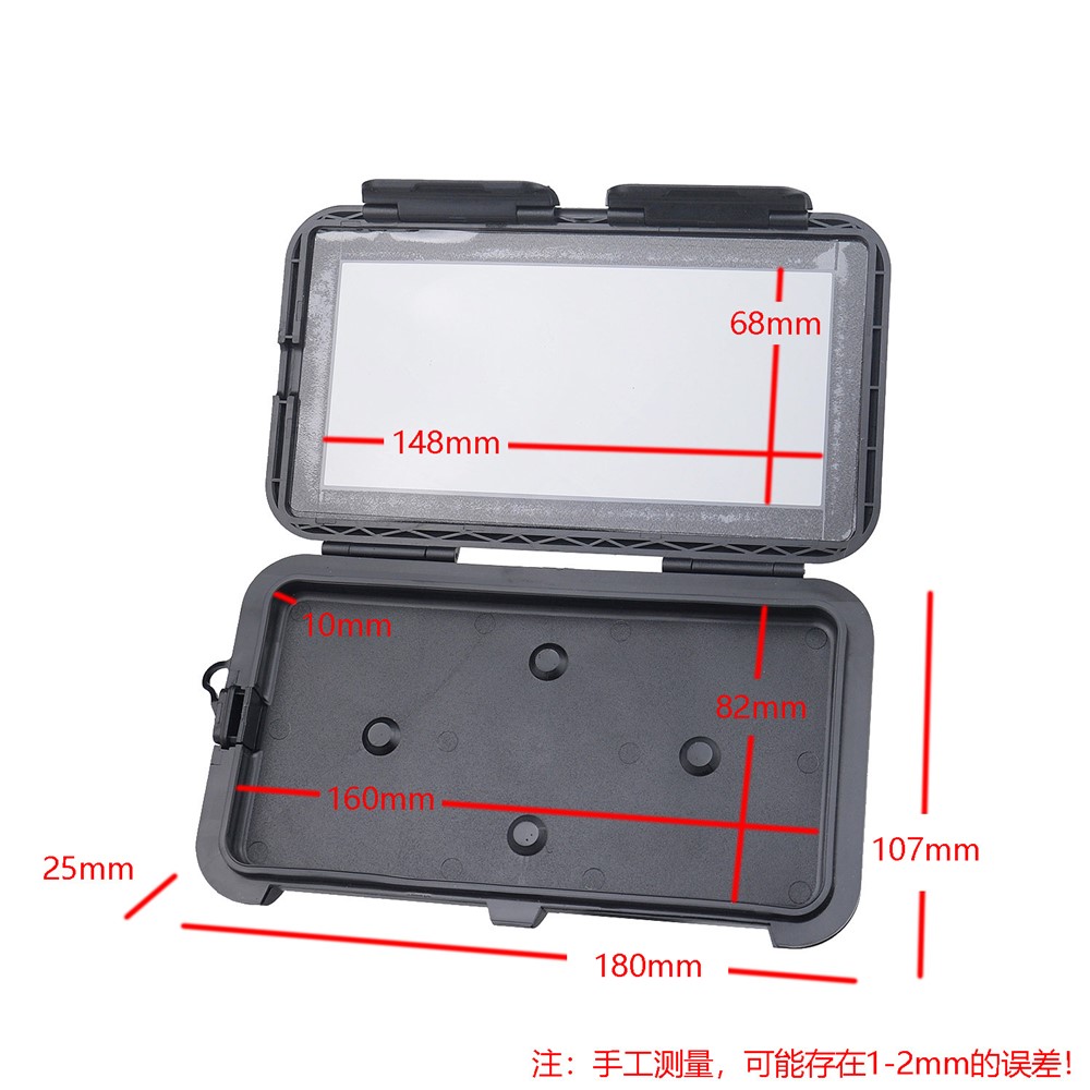 Cycling Bicycle Handlebar Mount 6.8-inch Phone Holder Waterproof Case Bag Support Stand-9