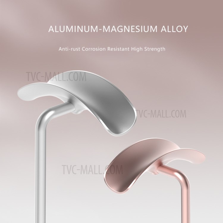 MOMAX HS1 Arch Headphone Hanger Earphones Stand Holder Desktop Mount Rack for AirPods Max Headset - Rose Gold-12