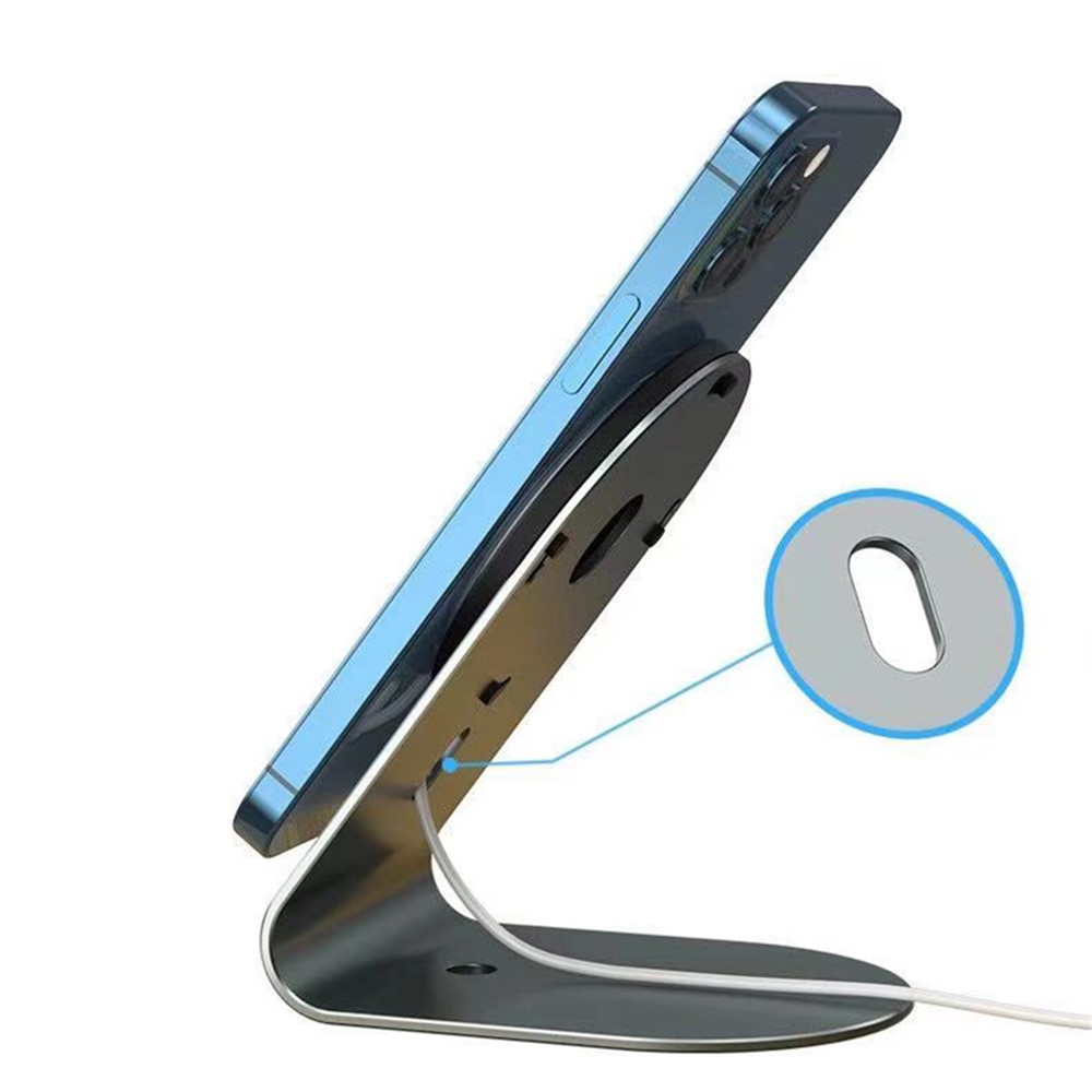 Suspended Charger Bracket Phone Holder for iPhone 12 Wireless Mount Desktop Charging Stand-6
