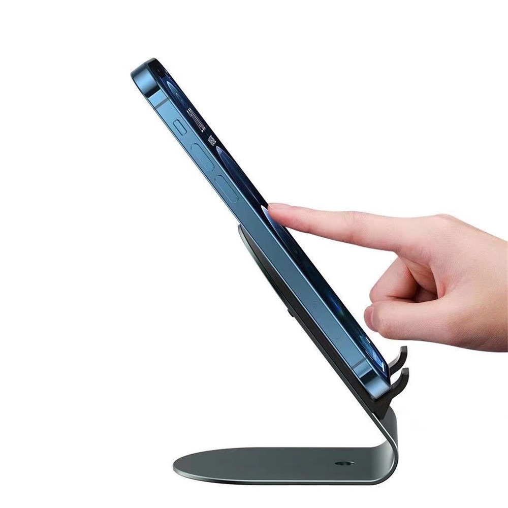 Suspended Charger Bracket Phone Holder for iPhone 12 Wireless Mount Desktop Charging Stand-7