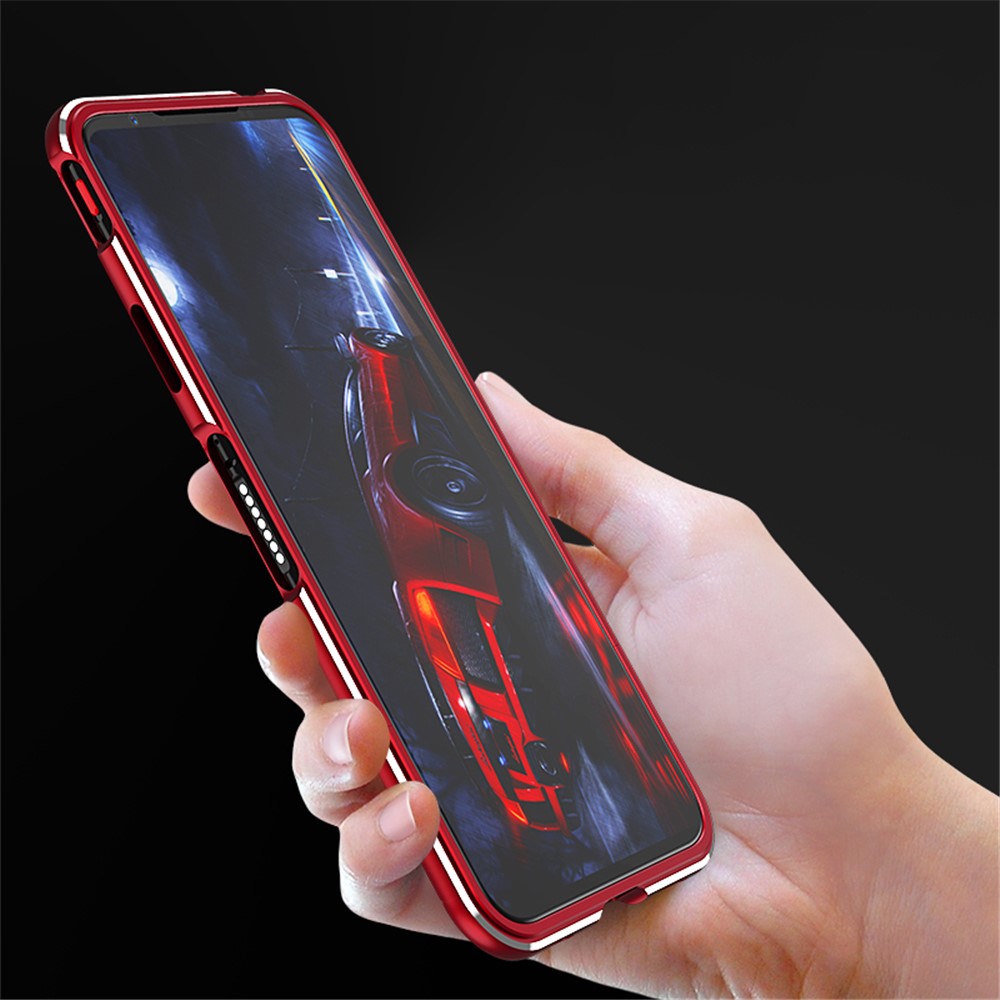 Metal Frame Protective Phone Frame Case Cover for ZTE Nubia Red Magic 6 - Black/Silver-5