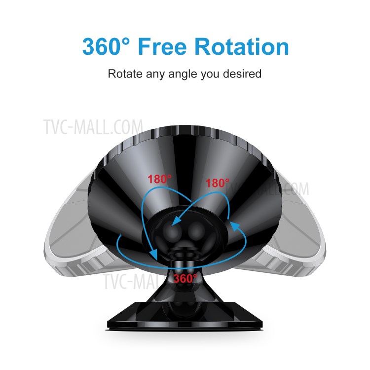 JOYROOM JR-ZS260 Magnetic Car Phone Holder Magnet Mount Stand GPS Support for iPhone Xiaomi - Black-5