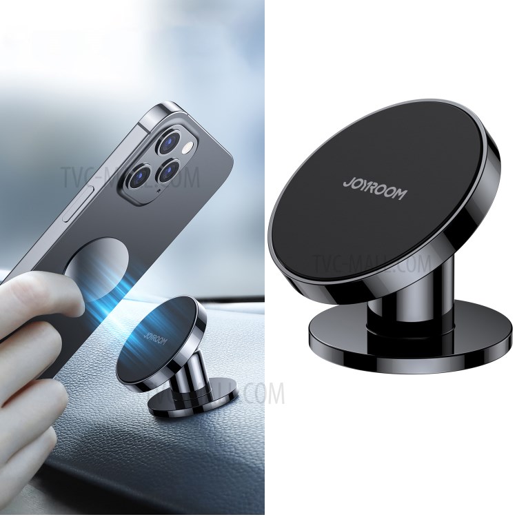 JOYROOM JR-ZS261 360 Degree Rotary Magnetic Car Phone Holder GPS Stand Air Vent Magnet Mount for iPhone - Black-1