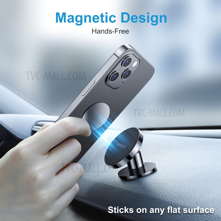 JOYROOM JR-ZS261 360 Degree Rotary Magnetic Car Phone Holder GPS Stand Air Vent Magnet Mount for iPhone - Black-2