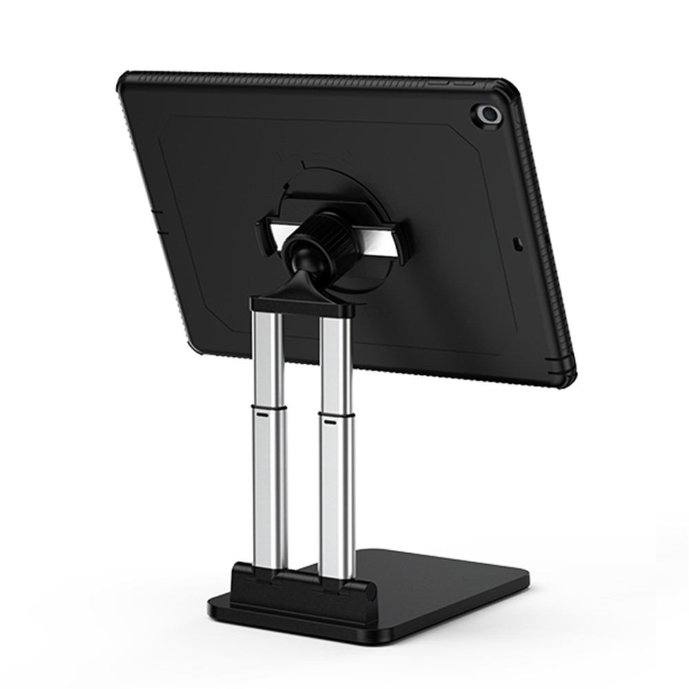 CCK1 Separable Double Pipe Bracket iPad Protective Case with Telescopic Height for 10.2inch Tablet-2