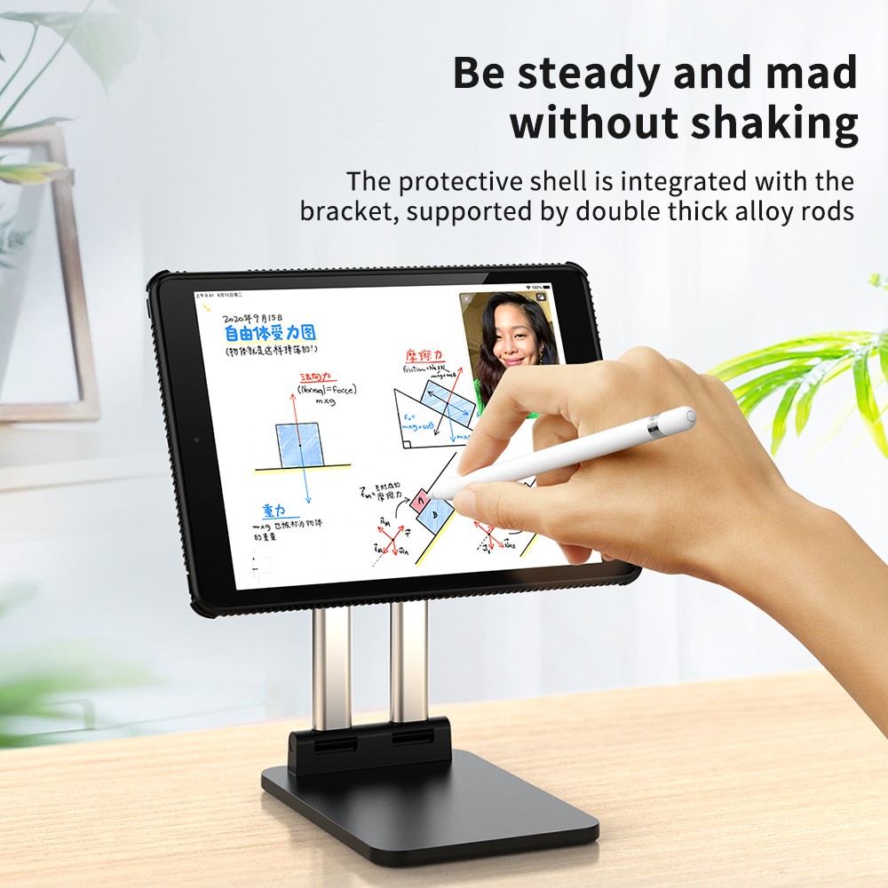 CCK1 Separable Bracket Tablet Protective Case with Telescopic Height for 9.7inch Tablet-5