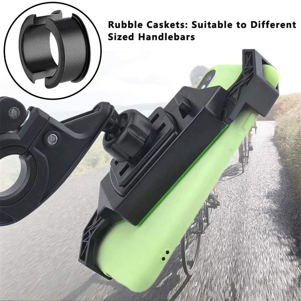360° Rotatable Bicycle Mobile Phone Holder Bike Handlebar Mount Phone Stand Bracket-4