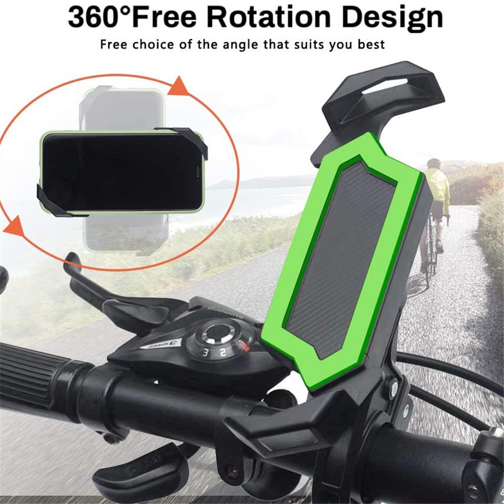 360° Rotatable Bicycle Mobile Phone Holder Bike Handlebar Mount Phone Stand Bracket-5