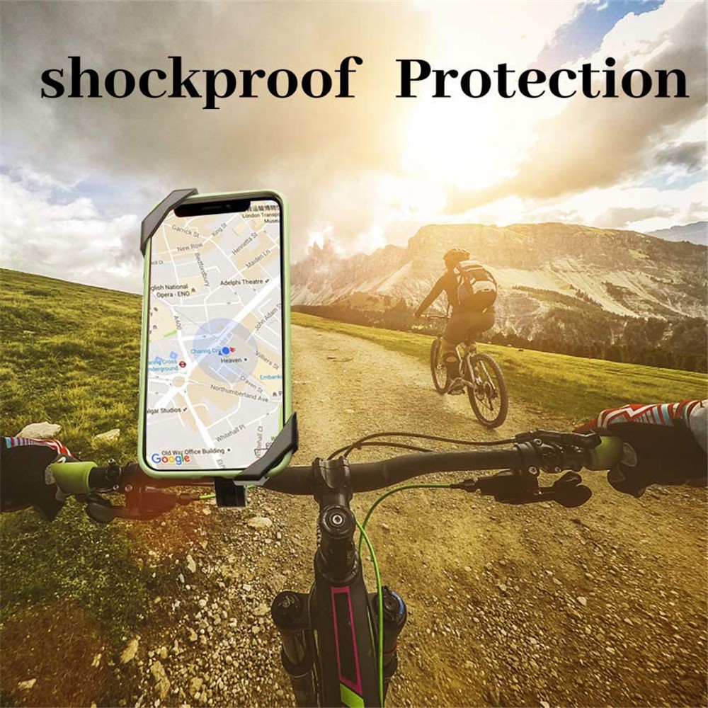 360° Rotatable Bicycle Mobile Phone Holder Bike Handlebar Mount Phone Stand Bracket-6