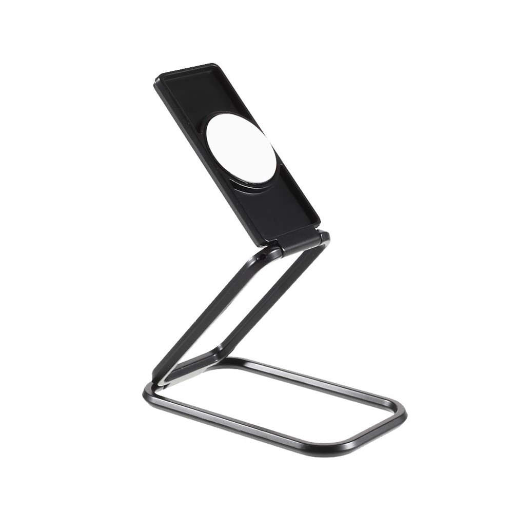 A3 Magnetic Car Phone Holder Foldable Desk Stand Mobile Phone Viewing Angle Adjuster - Black-4