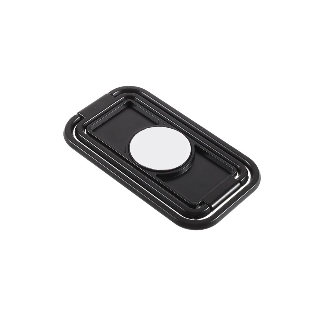A3 Magnetic Car Phone Holder Foldable Desk Stand Mobile Phone Viewing Angle Adjuster - Black-7