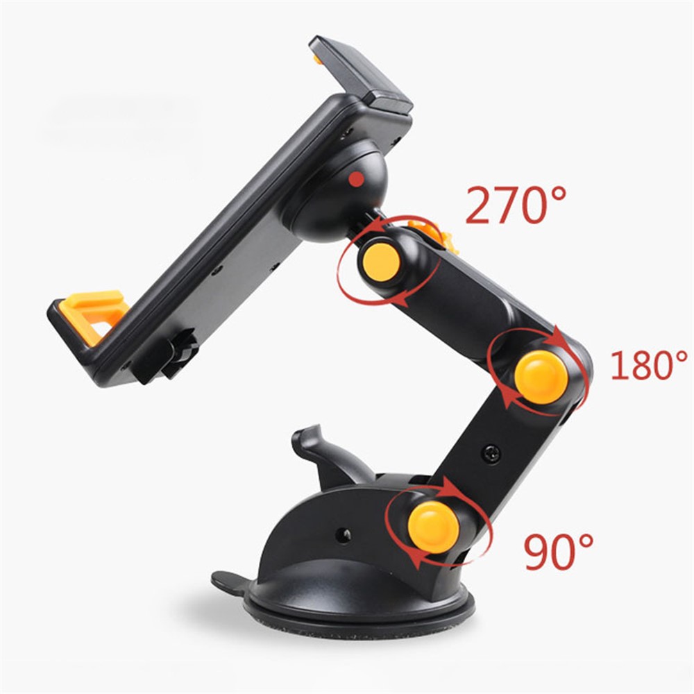 360 Degrees Rotation Car Phone Holder Dashboard Suction Mount Windscreen Stand for iPhone Samsung-3