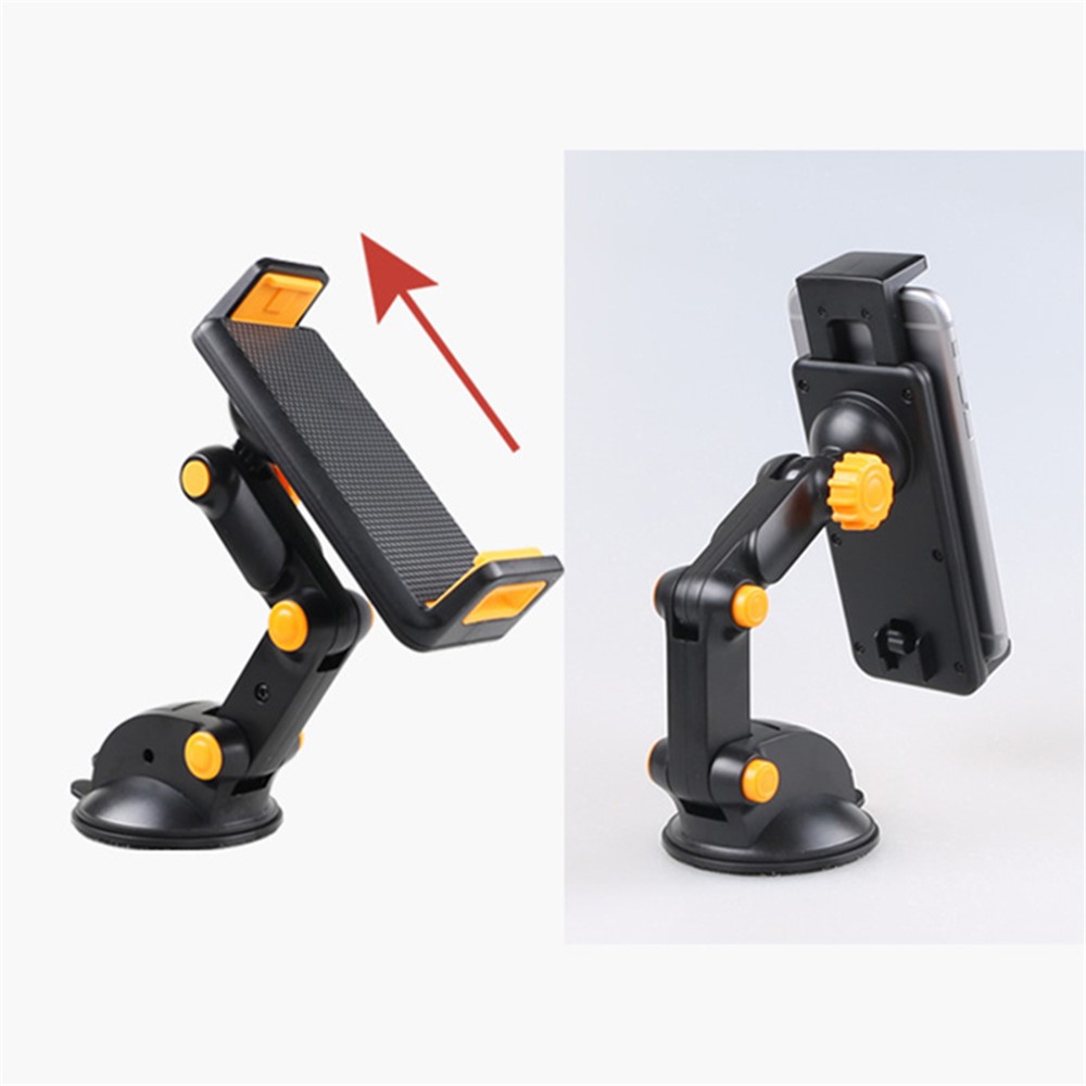 360 Degrees Rotation Car Phone Holder Dashboard Suction Mount Windscreen Stand for iPhone Samsung-5