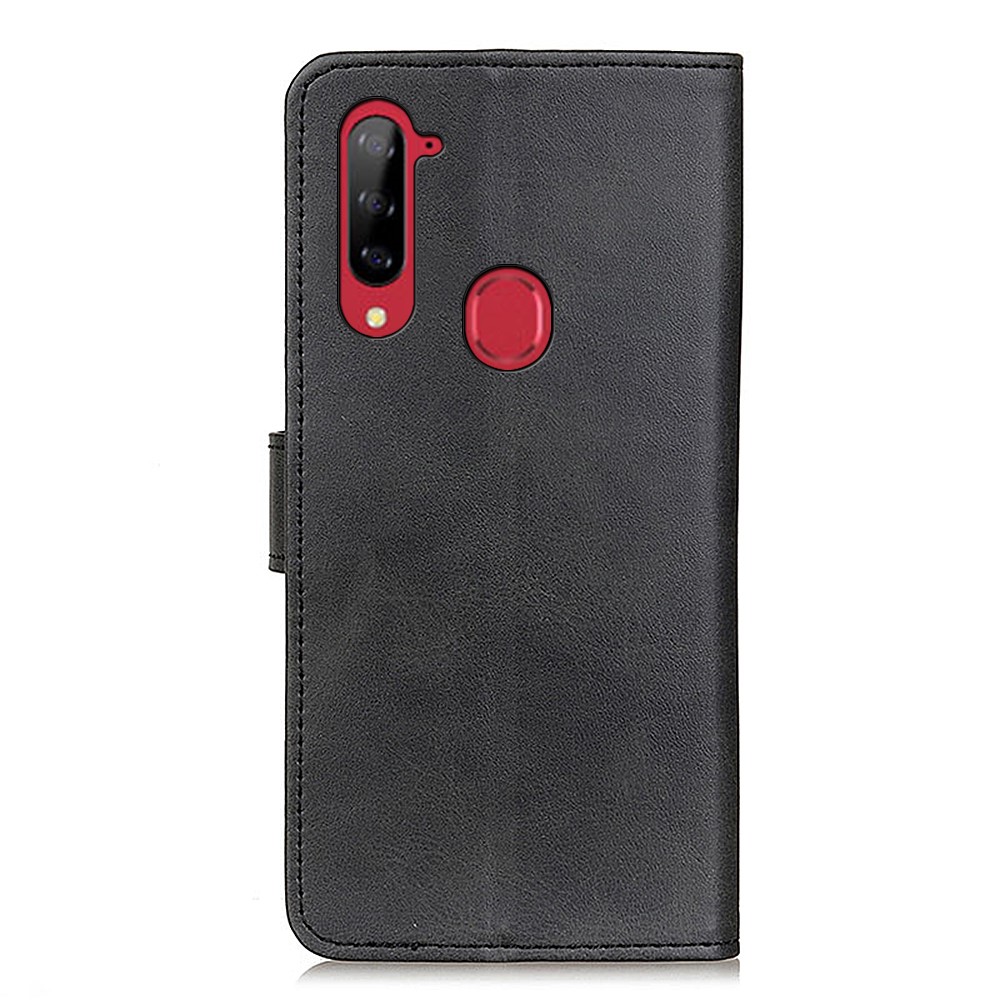Wallet Design PU Leather Stand Protective Cover Mobile Phone Case for ZTE Libero 5G - Black-10