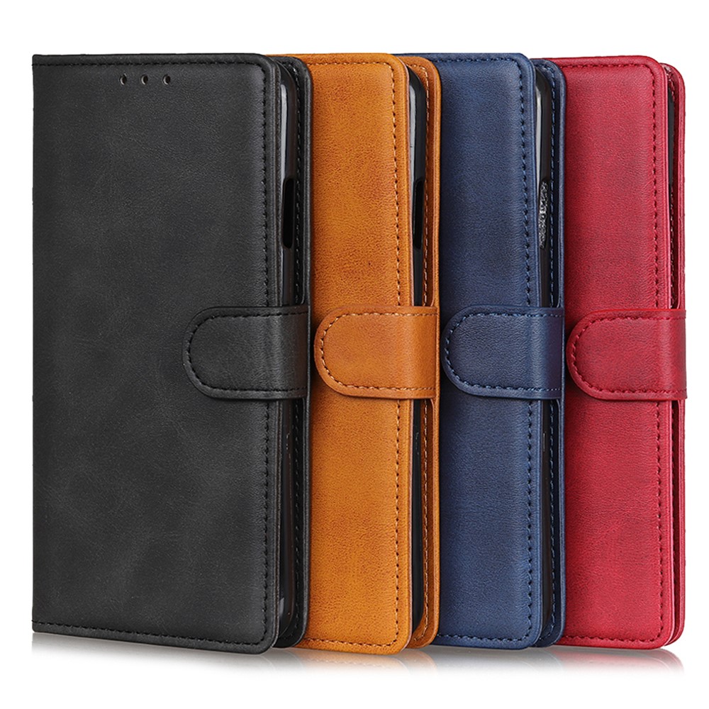Wallet Design PU Leather Stand Protective Cover Mobile Phone Case for ZTE Libero 5G - Black-12
