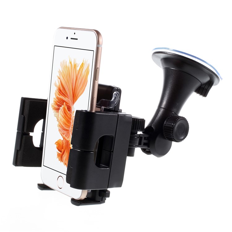 Universal Car Air Vent / Dashboard Suction Cup Mount Holder for iPhone 6s Plus/Samsung A8, Width: 33-82mm-1