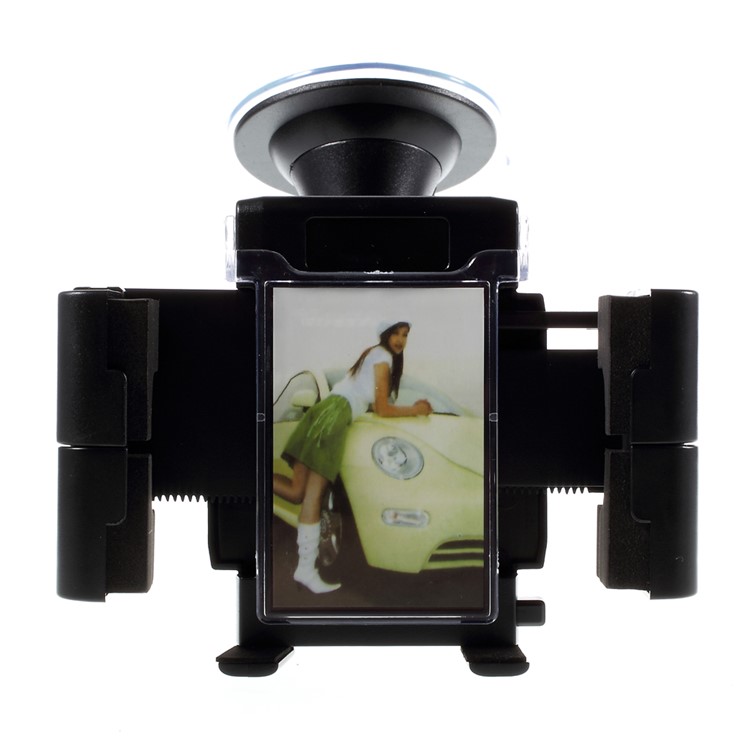 Universal Car Air Vent / Dashboard Suction Cup Mount Holder for iPhone 6s Plus/Samsung A8, Width: 33-82mm-3