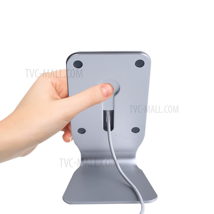 P13 Rectangular Wireless Charger Holder Bracket Desk Mount Stand for iPhone 12 Magsafe Charger-5